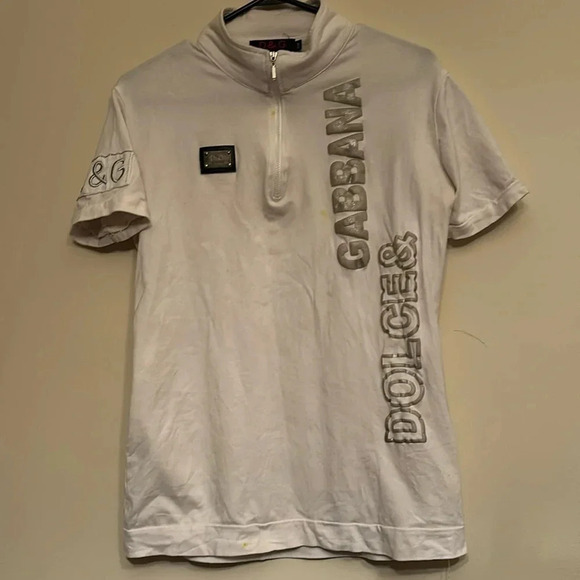 Dolce & Gabanna Mens high neck T-Shirt - Picture 3 of 14